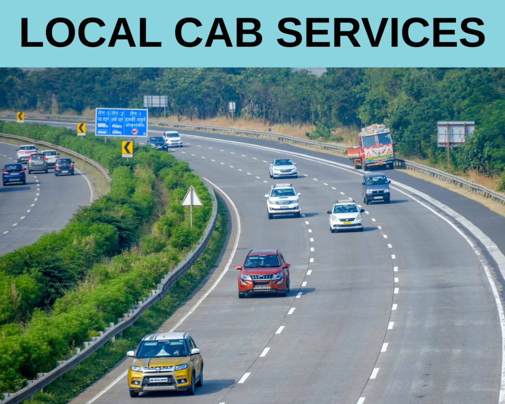 Local cab service at janhavi tours and travels