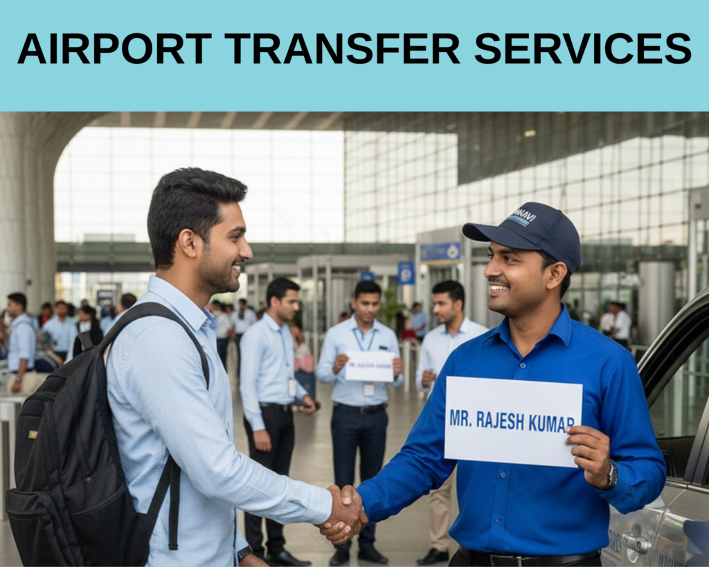 airport transfers at janhavi tours and travels