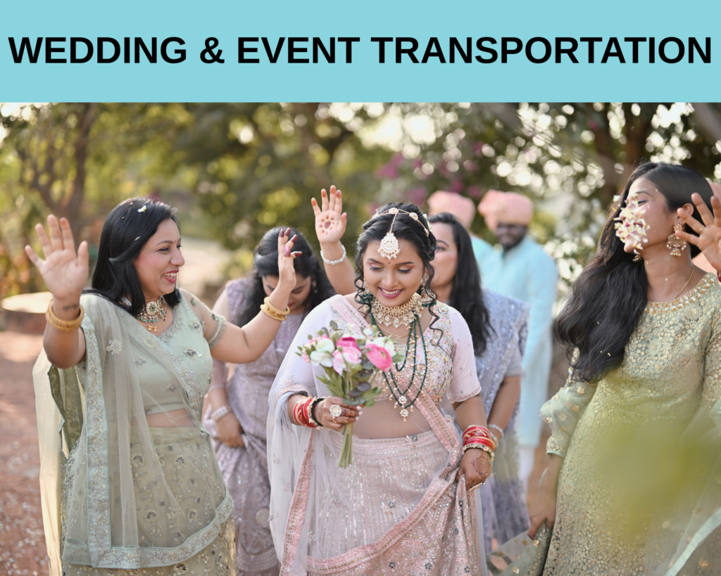 wedding & event transportation-janhavi tours and travels